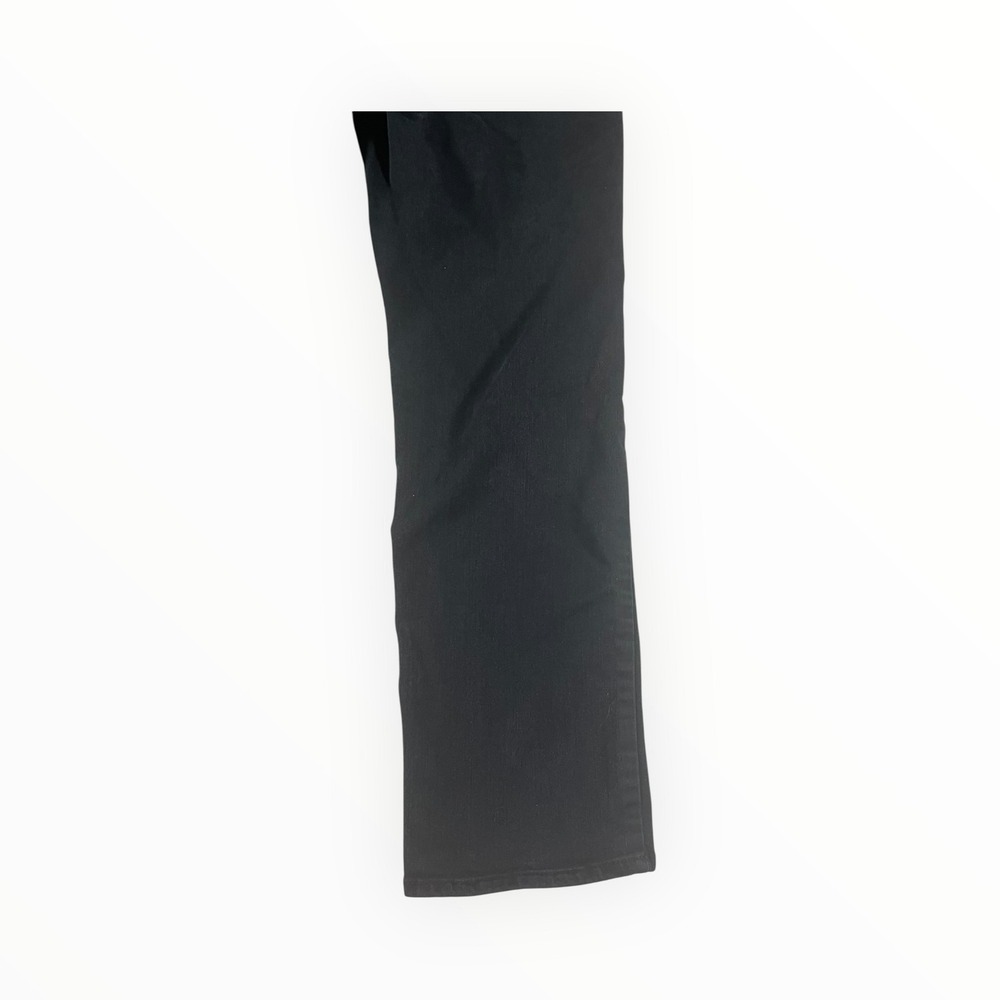 Eddie Bauer Women's Black Curvy Fit Straight Leg Jeans Size 14 - Picture 10 of 16